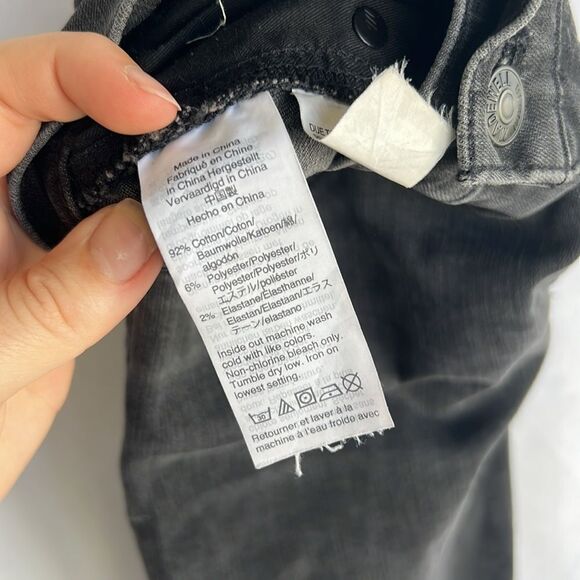 Madewell 9” High Rise Skinny Jeans Raw Hem size 29 - Picture 9 of 9